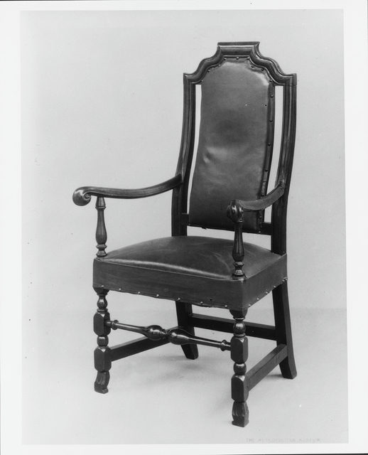 Cognac Leather Armchair