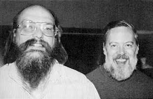 Portrait of Dennis Ritchie